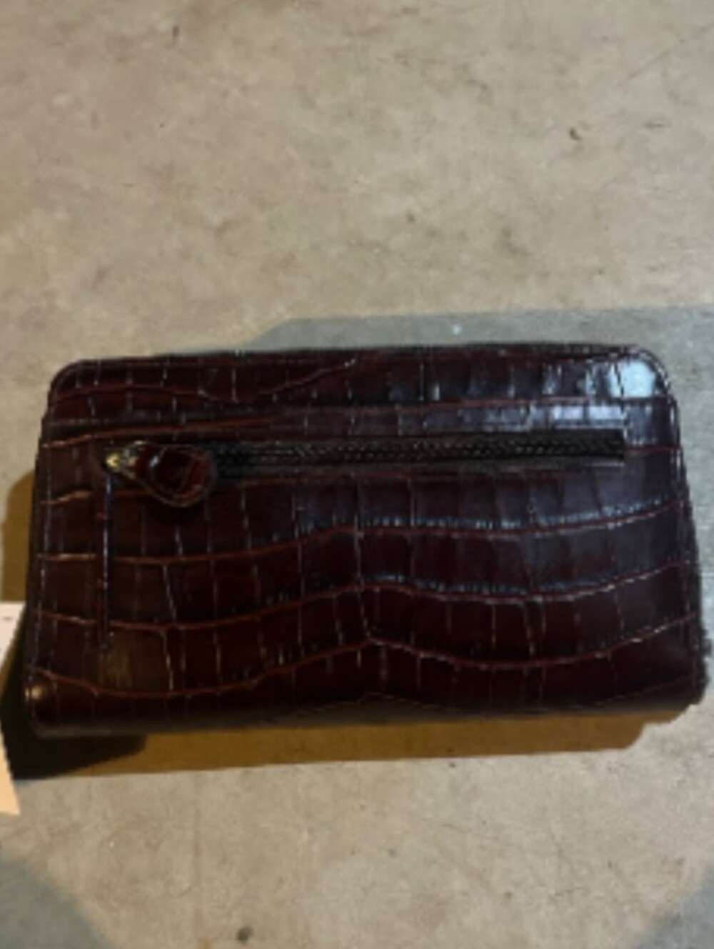 Mundi Women’s Crocodile Embossed Pattern Wallet NWT Size 7 -4
